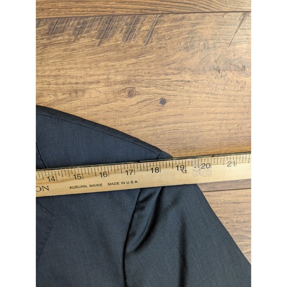 NWT Polo Ralph Lauren Men Charcoal Wool Suit Blazer 44R Pants 34W Unemmed - Picture 8 of 16